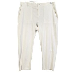 J Jill Denim Womens High Rise Straight Leg Ankle Jeans Plus Size 20 Light Barley